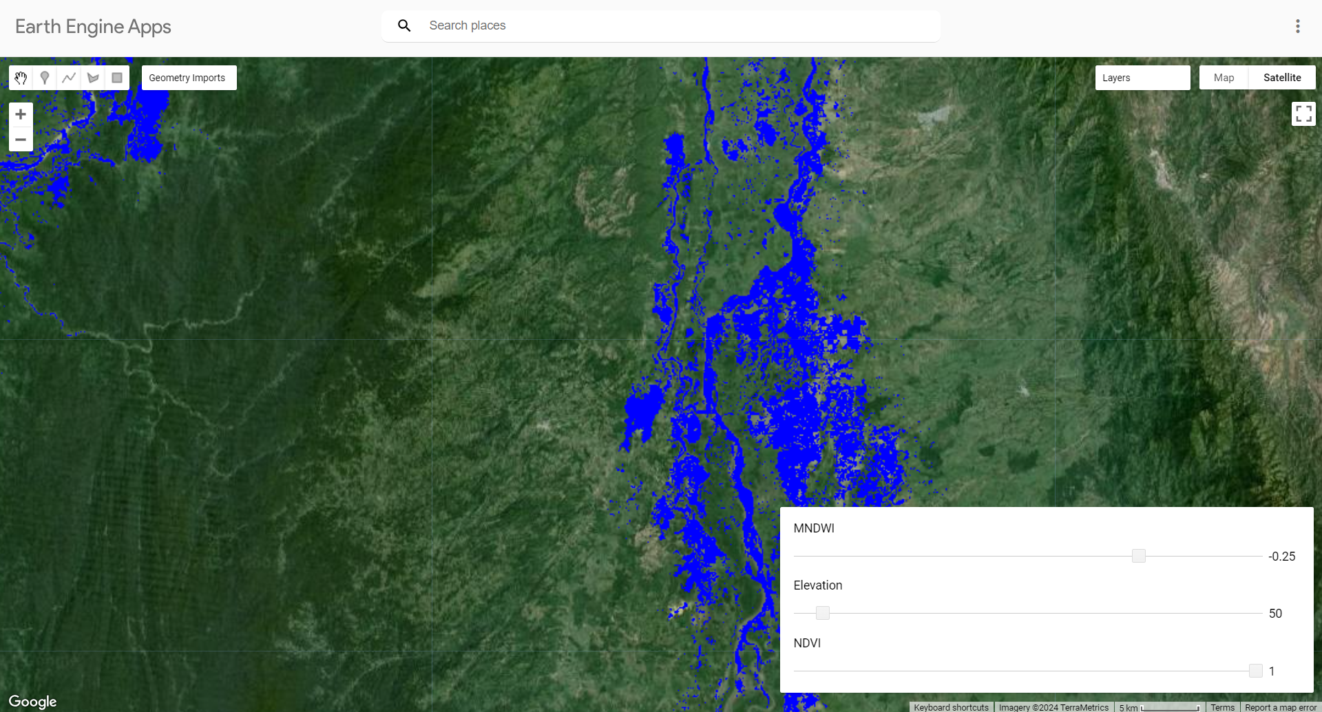 Wetland mapping